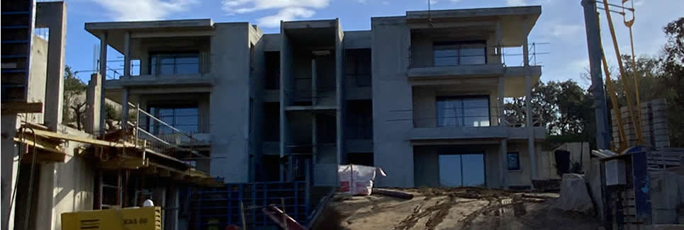 Chantier de la Résidence Suarina, Porto-Vecchio